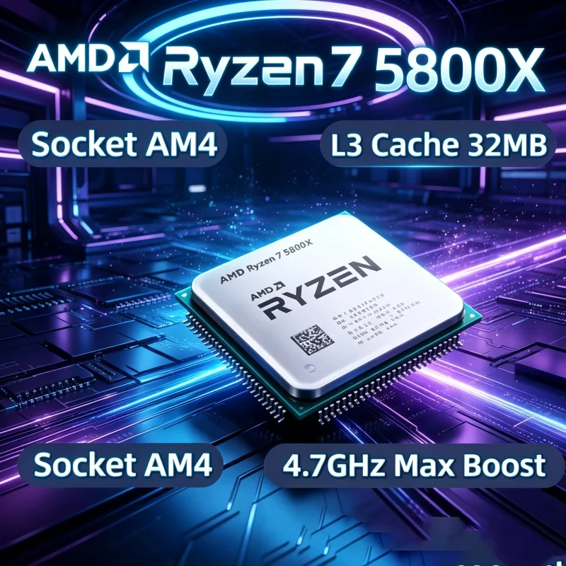Amd Cpu Ryzen 7 - อัพเกรดพีซีเก่า ด้วยโปรเซสเซอร์ AMD Ryzen 7 5800X