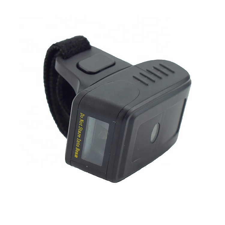 Barcode Scanner 2D - เครื่องสแกนนิ้วขนาดเล็ก 2 มิติ 2.4G เครื่องอ่านบาร์โค้ดและคิวอาร์โค้ดแบบสวมใส่ได้