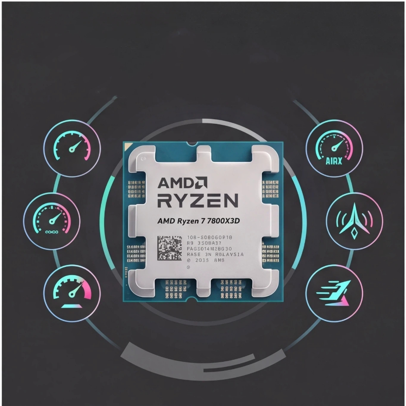 Amd Cpu Ryzen 7 - ซีพียู AMD Ryzen 7 7800X3D แทนที่โปรเซสเซอร์