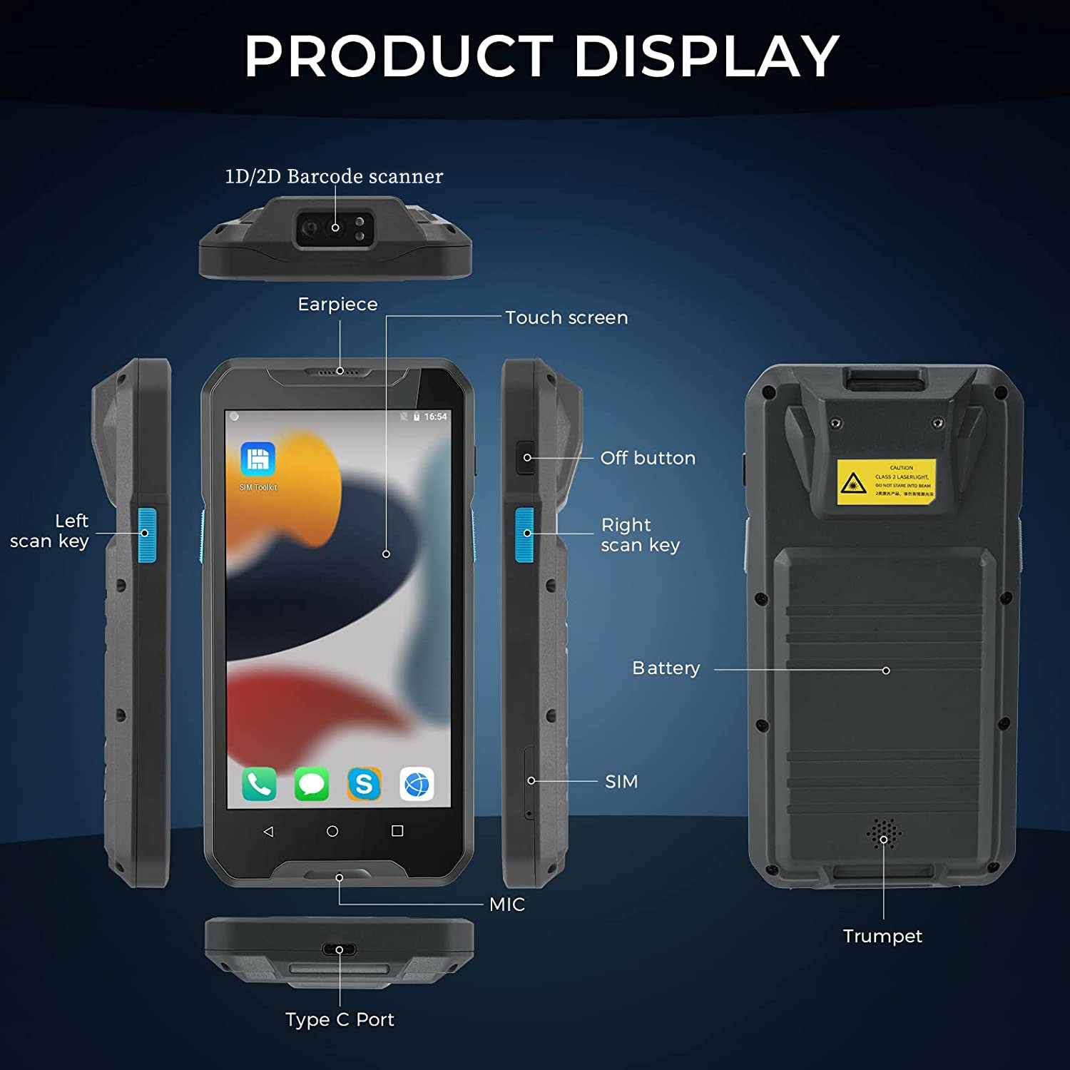 เครื่องอ่านบาร์โค้ดแบบพกพา And - Barcode Scanner 2D บทวิจารณ์และราคา