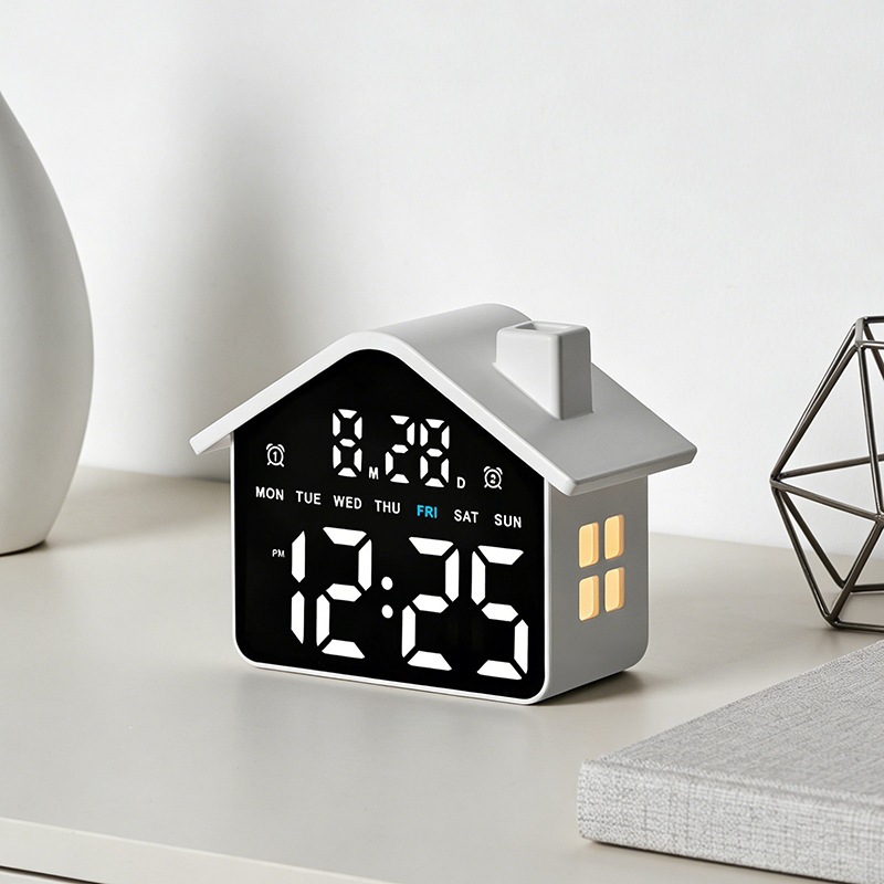 นาฬิกาปลุก LED รูปทรงบ้าน นาฬิ - Digital Timer Countdown บทวิจารณ์และราคา