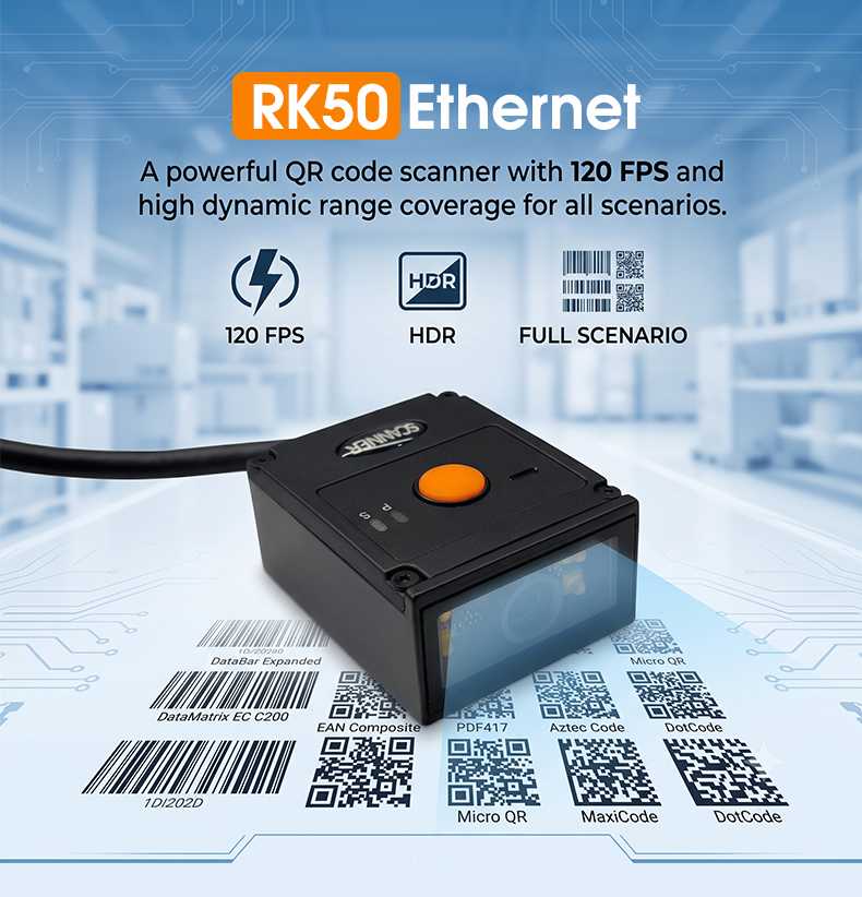 เครื่องสแกนบาร์โค้ด Rakinda RK - Barcode Scanner 2D บทวิจารณ์และราคา