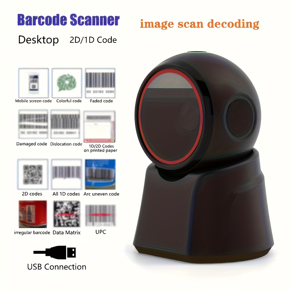 2D Barcode Scanner เดสก์ท็อป O - Barcode Scanner 2D บทวิจารณ์และราคา