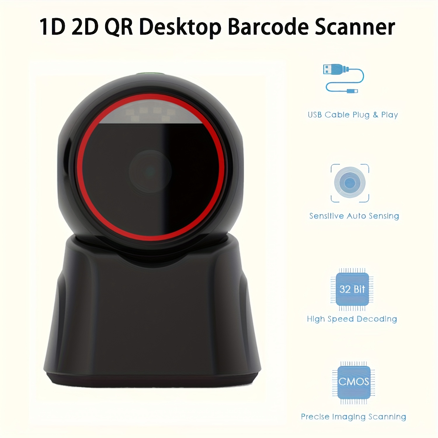 2D Barcode Scanner เดสก์ท็อป O - Barcode Scanner 2D บทวิจารณ์และราคา